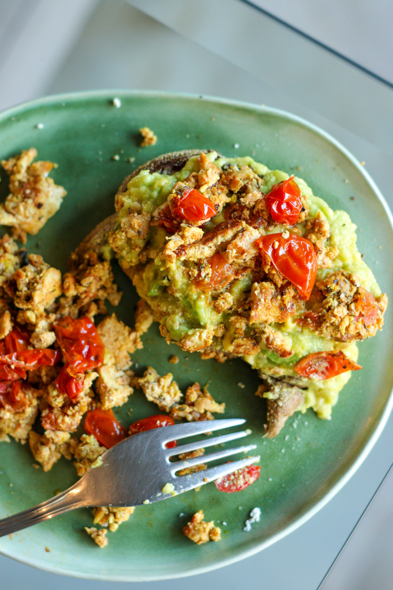 Tofu mexido (ovos mexidos vegano)