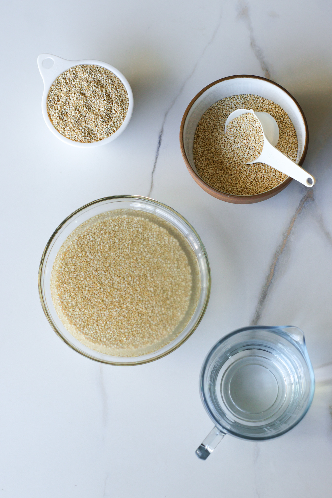 ingredientes do wrap de quinoa