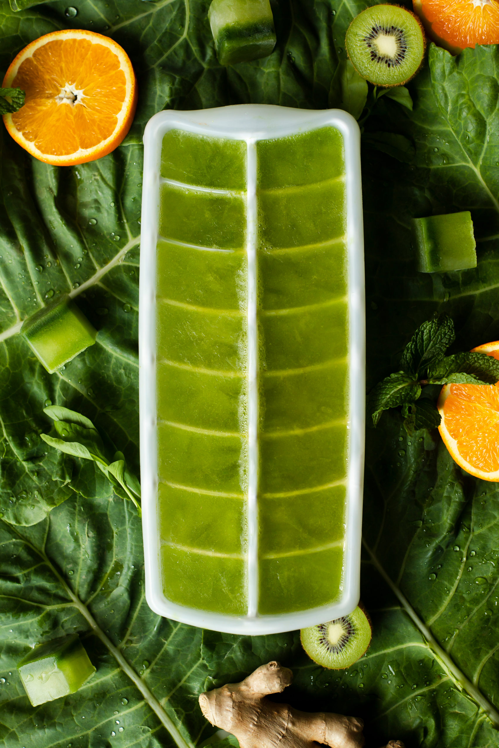 suco verde congelado