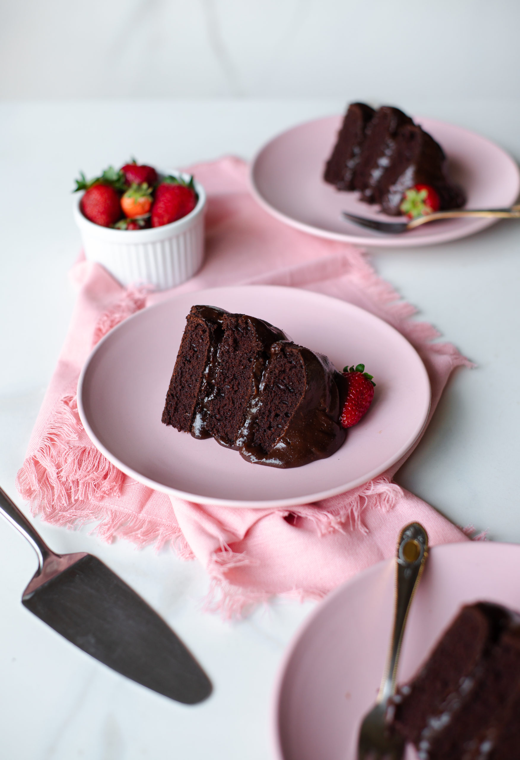 Naked Cake de Chocolate Vegano