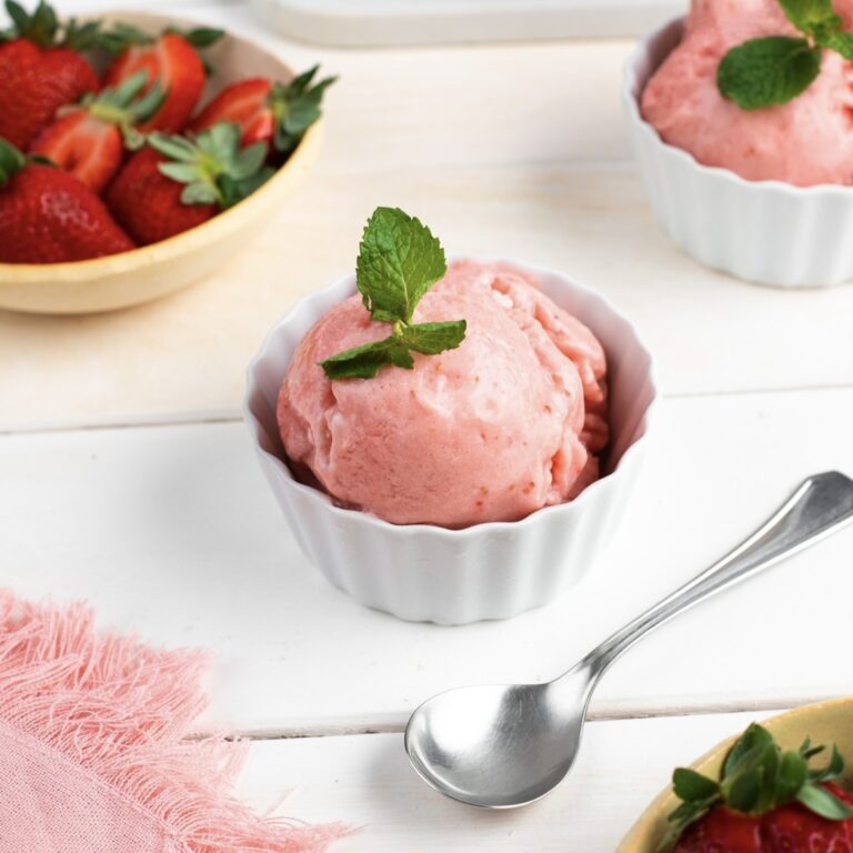 Sorbet de Melancia com Morango