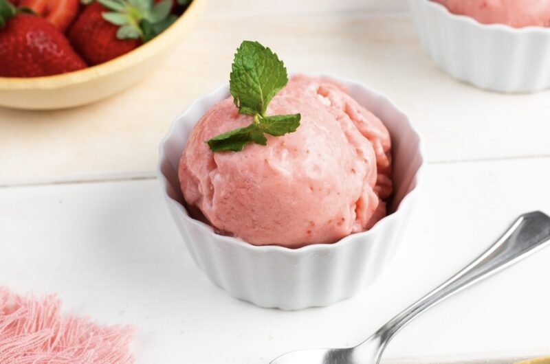 Sorbet de Melancia com Morango