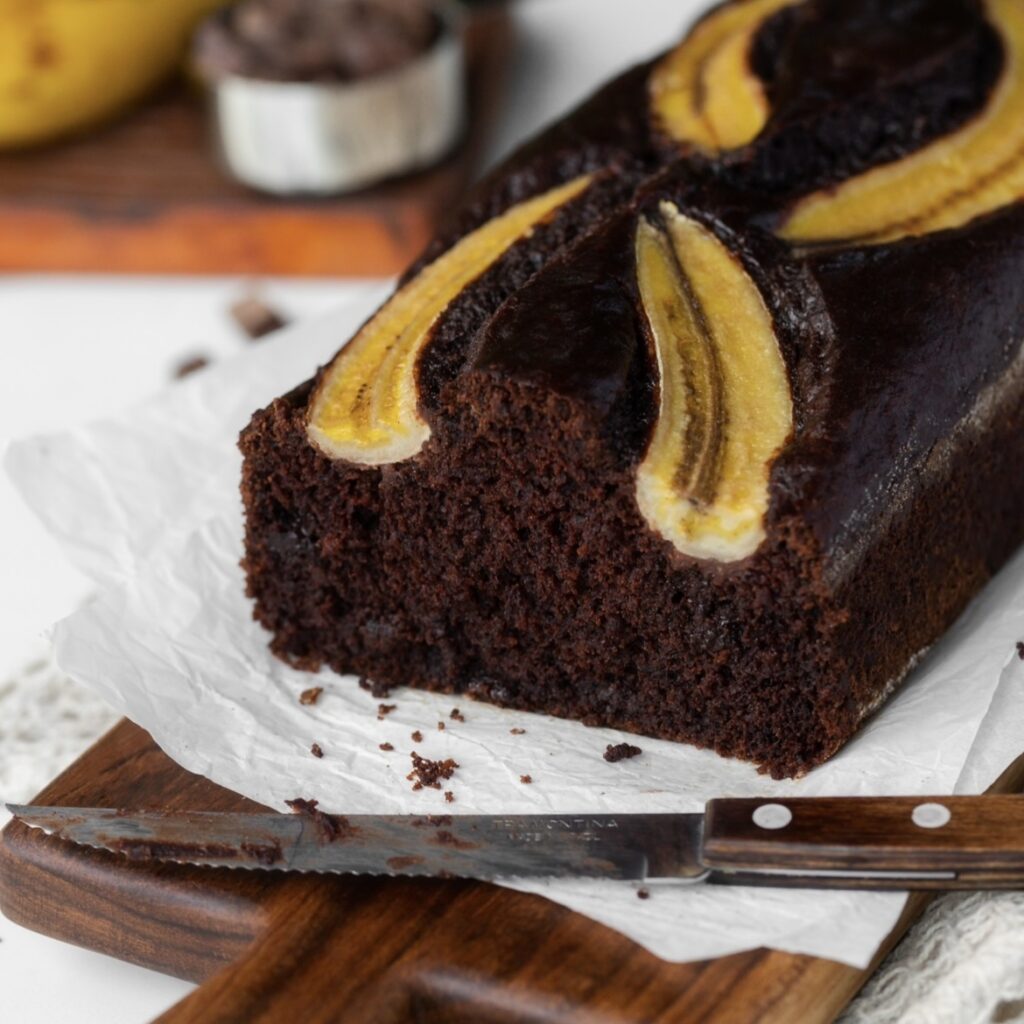 Banana Bread de Chocolate