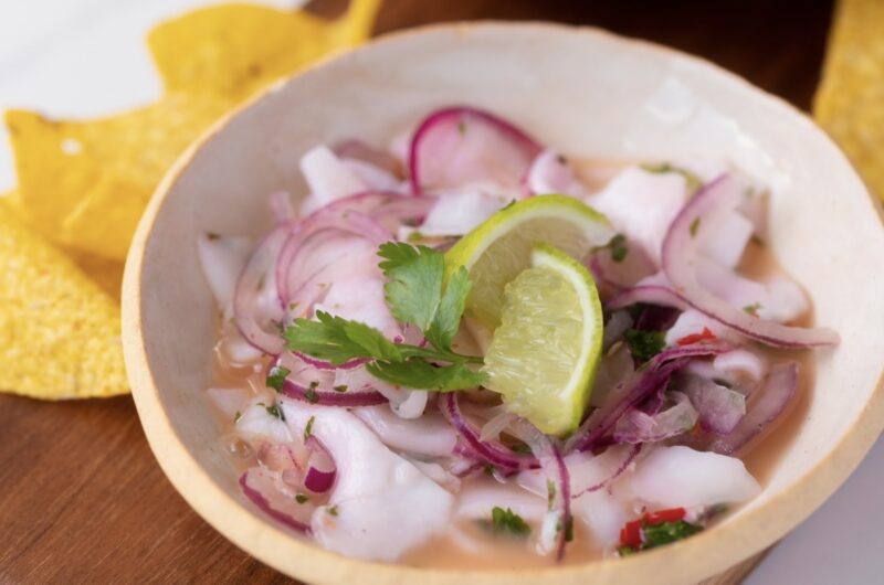 Ceviche de Coco Verde