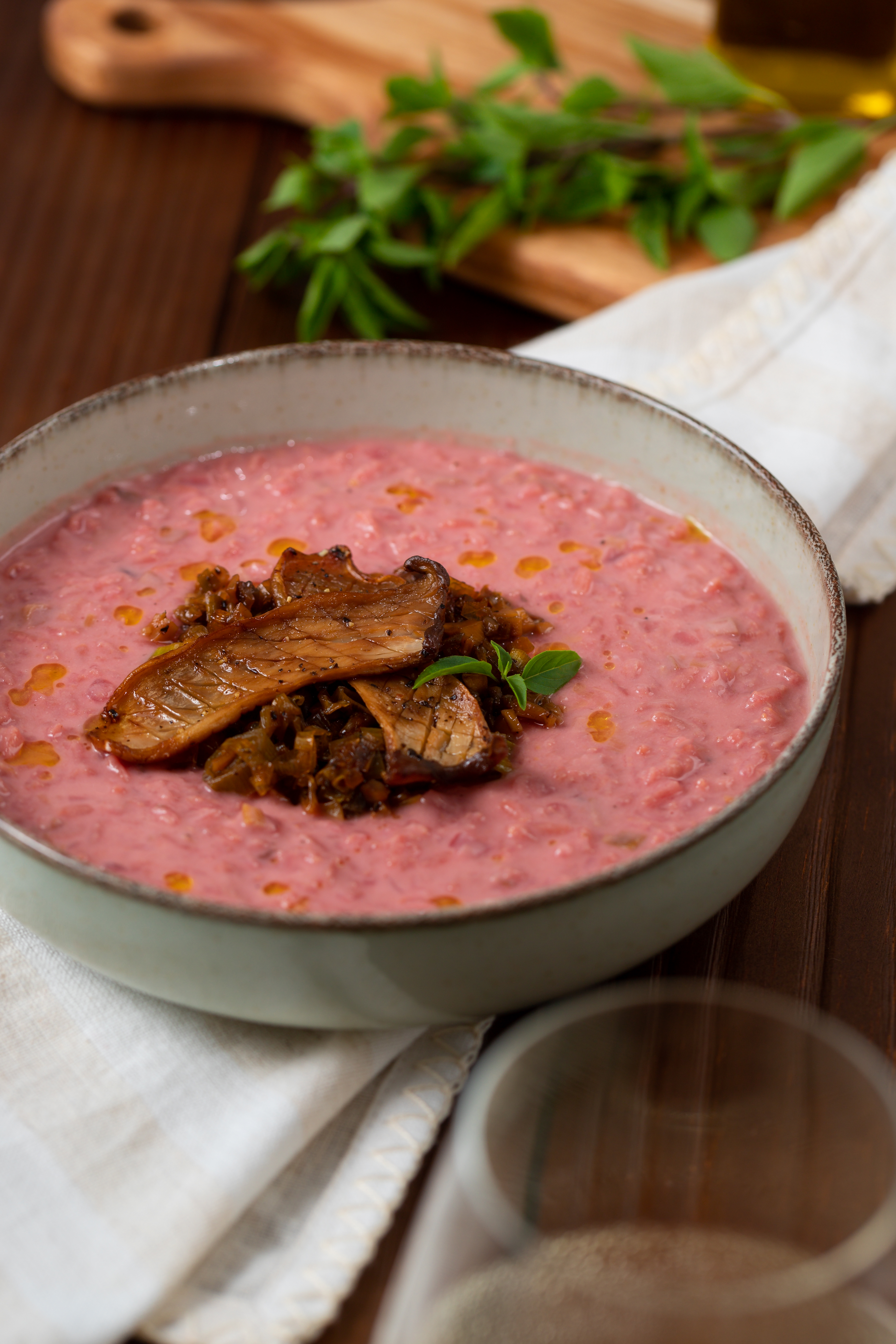 Risoto Pink de Beterraba