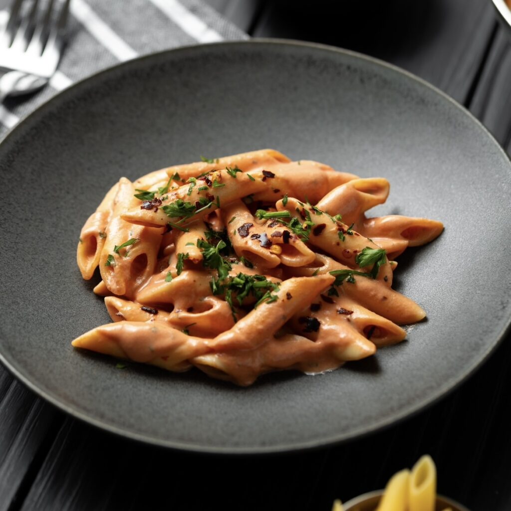 penne alla vodka vegano