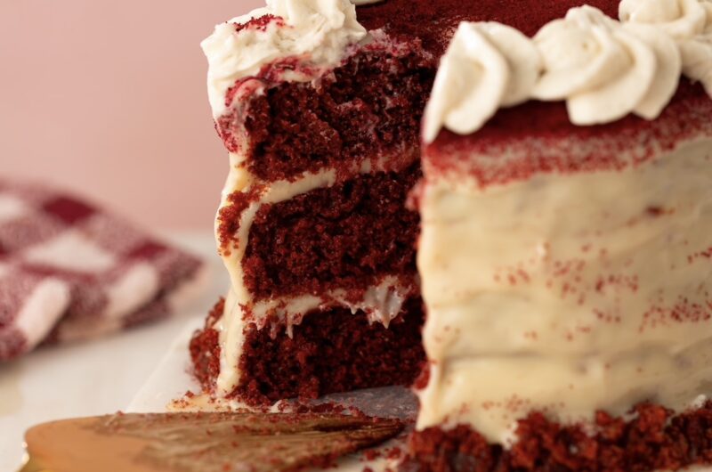 Bolo Red Velvet Vegano