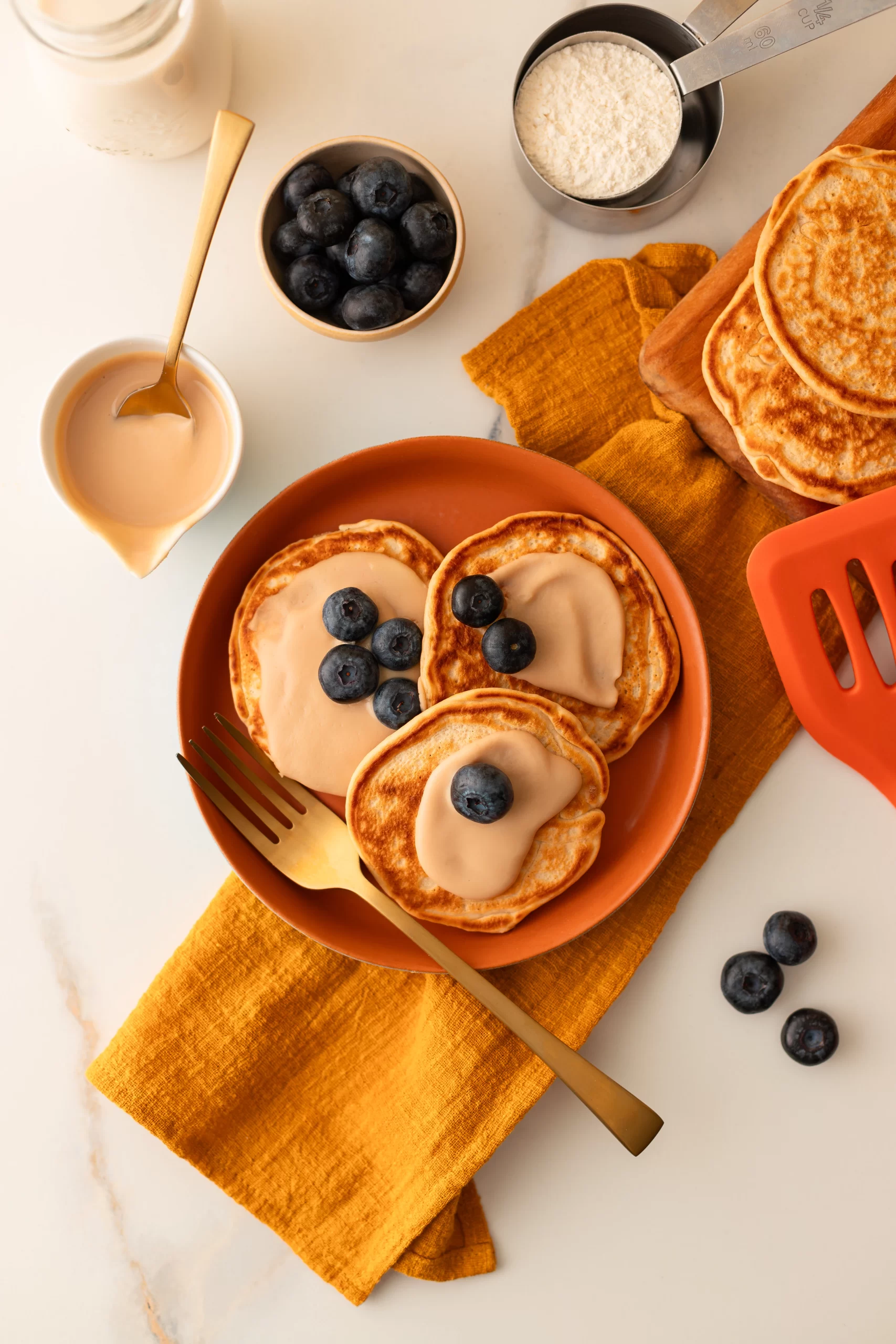 panquecas veganas proteicas