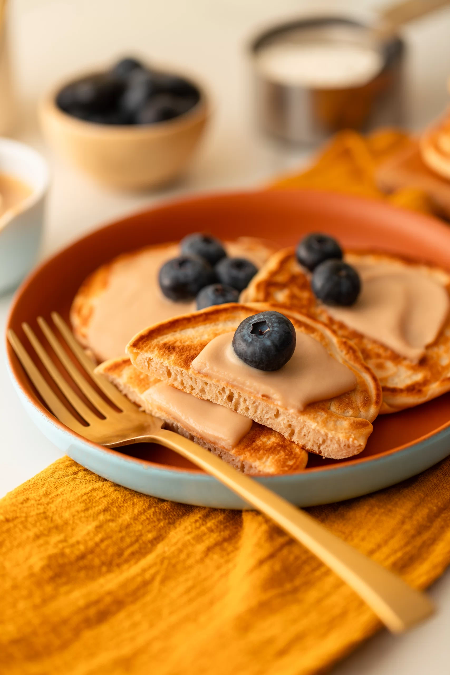 panquecas proteicas veganas