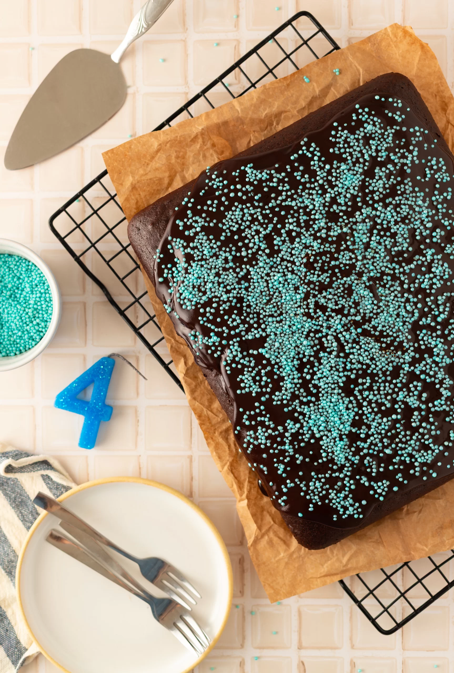 Bolo de Chocolate Vegano