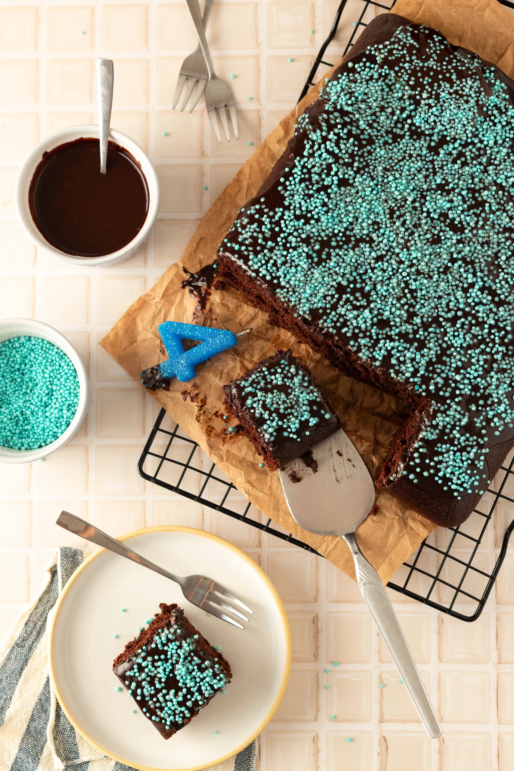 Bolo de Chocolate Vegano