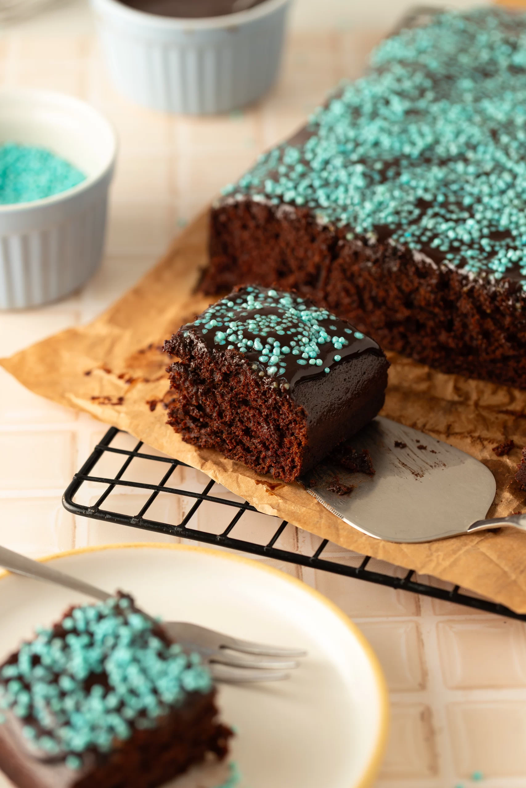 Bolo de Chocolate Vegano