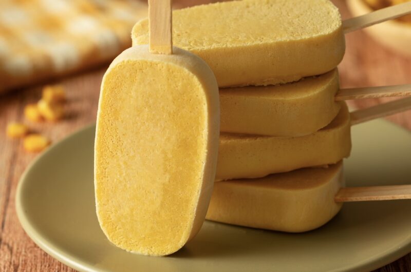 Picolé de Milho Vegano