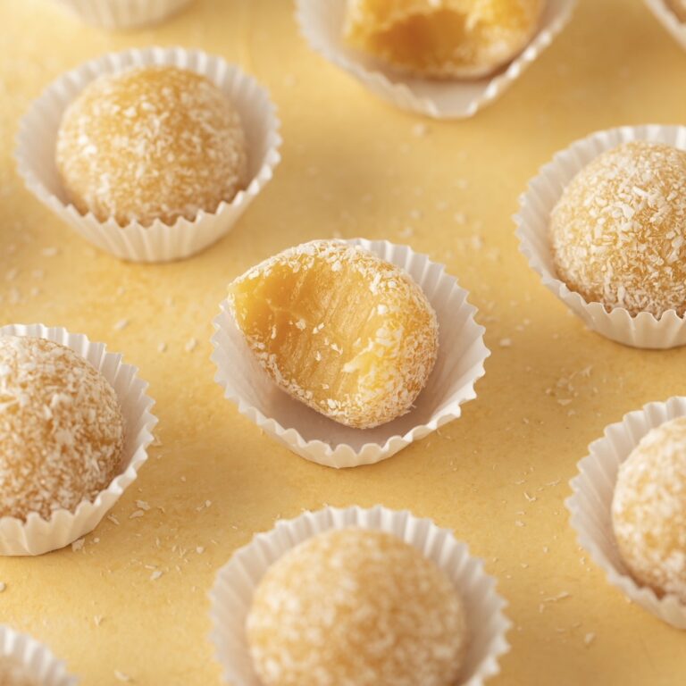 brigadeiro de milho vegano