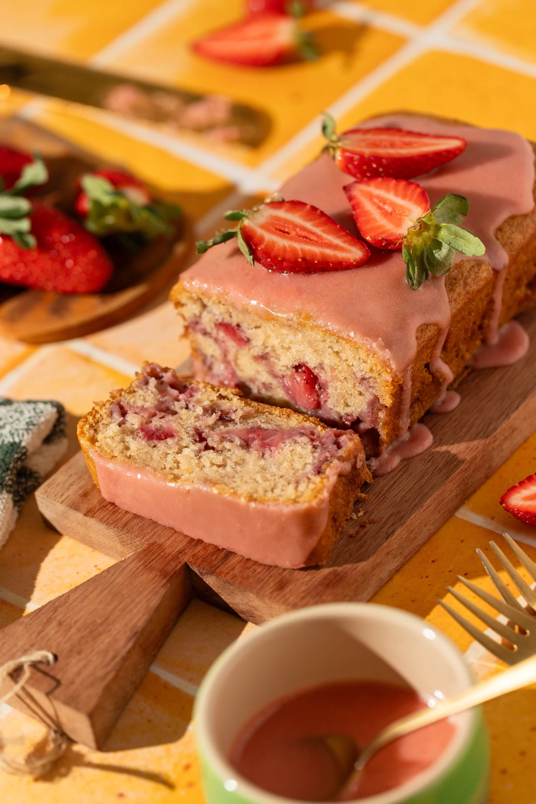 Bolo de Morango