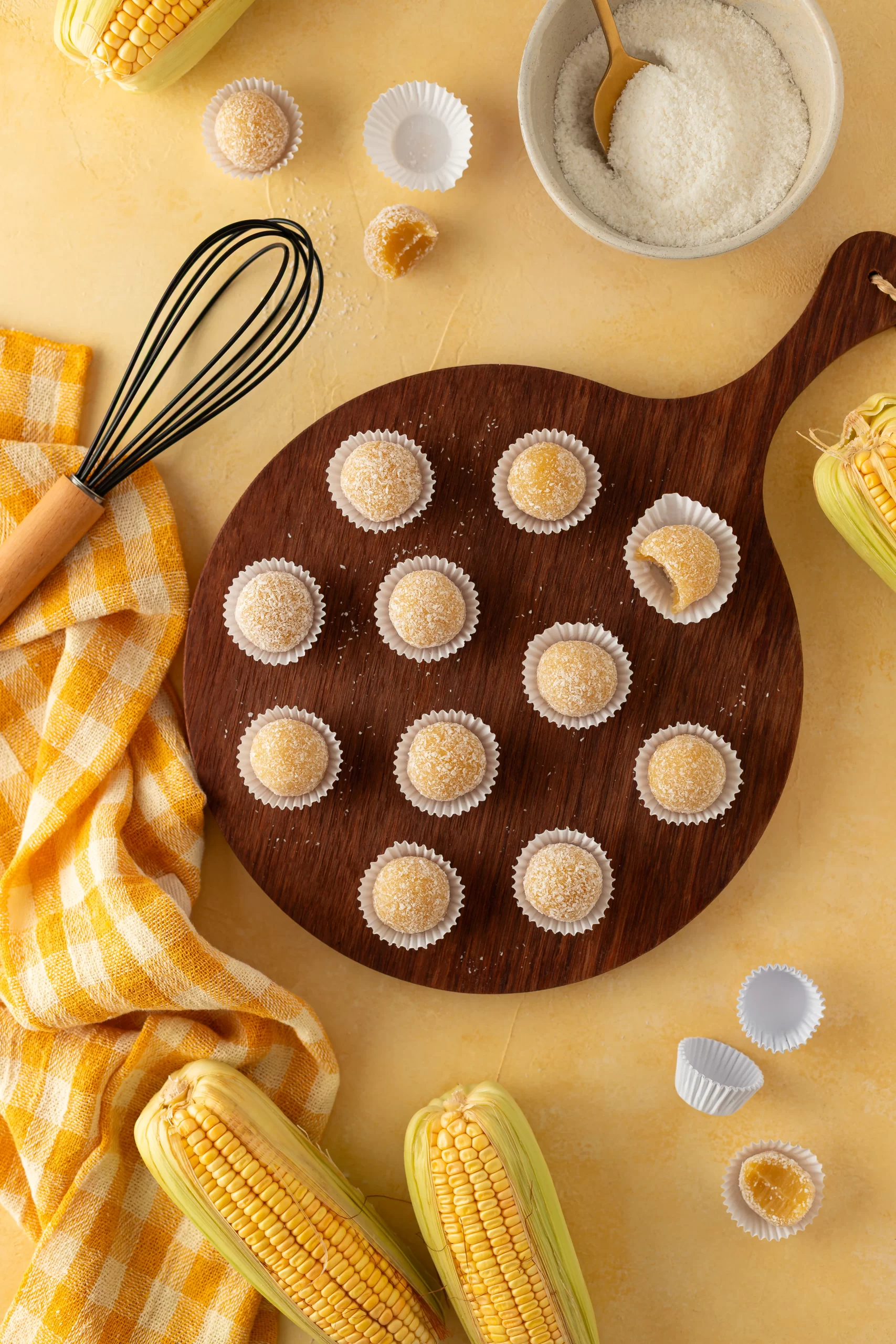 Brigadeiro de Milho Vegano