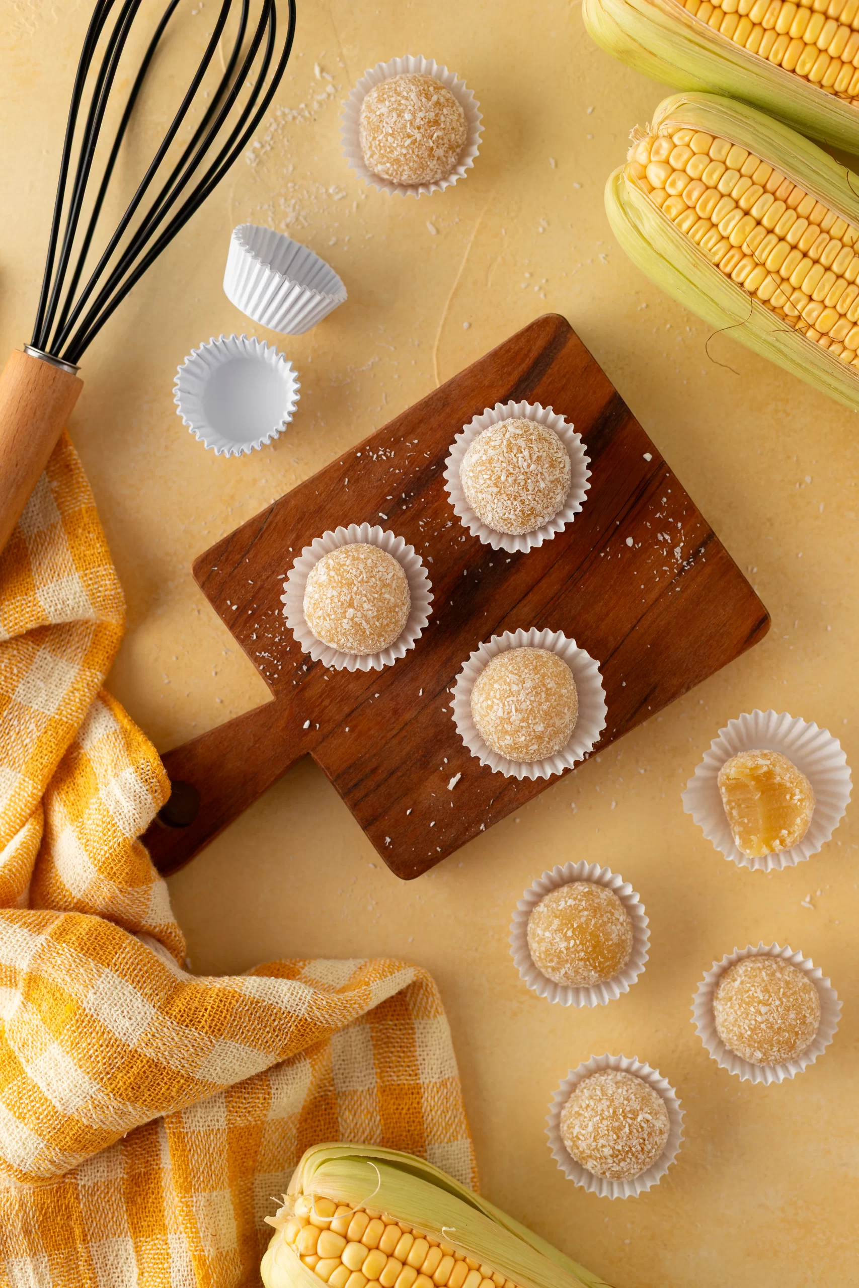 Brigadeiro de Milho Vegano