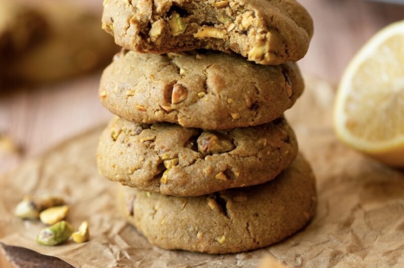 Cookie de Limão com Pistache