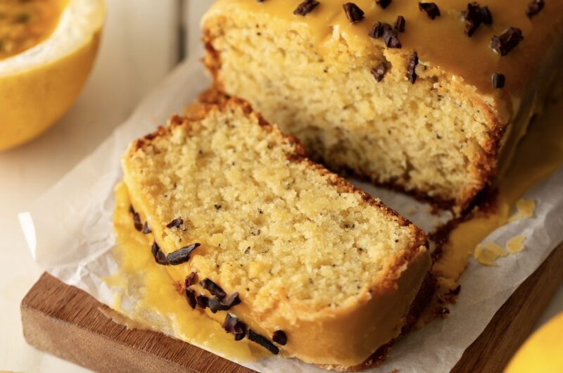 Bolo de Maracujá Vegano