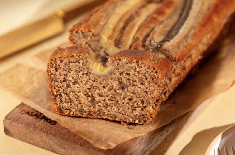 Bolo de Banana Vegano