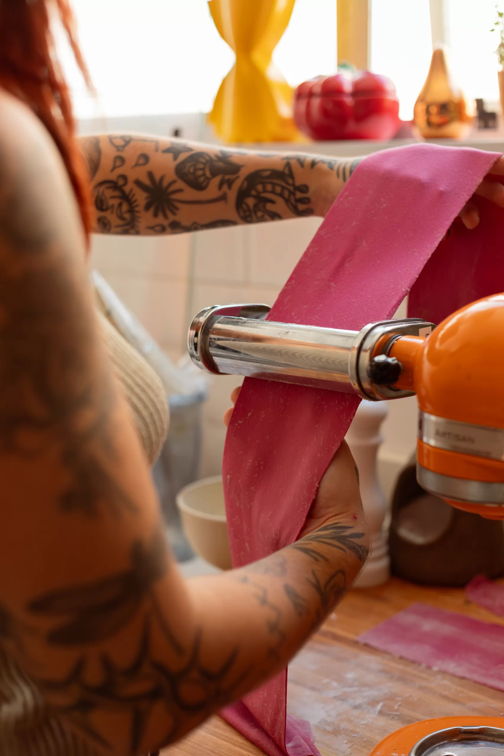 Agnolotti de Beterraba