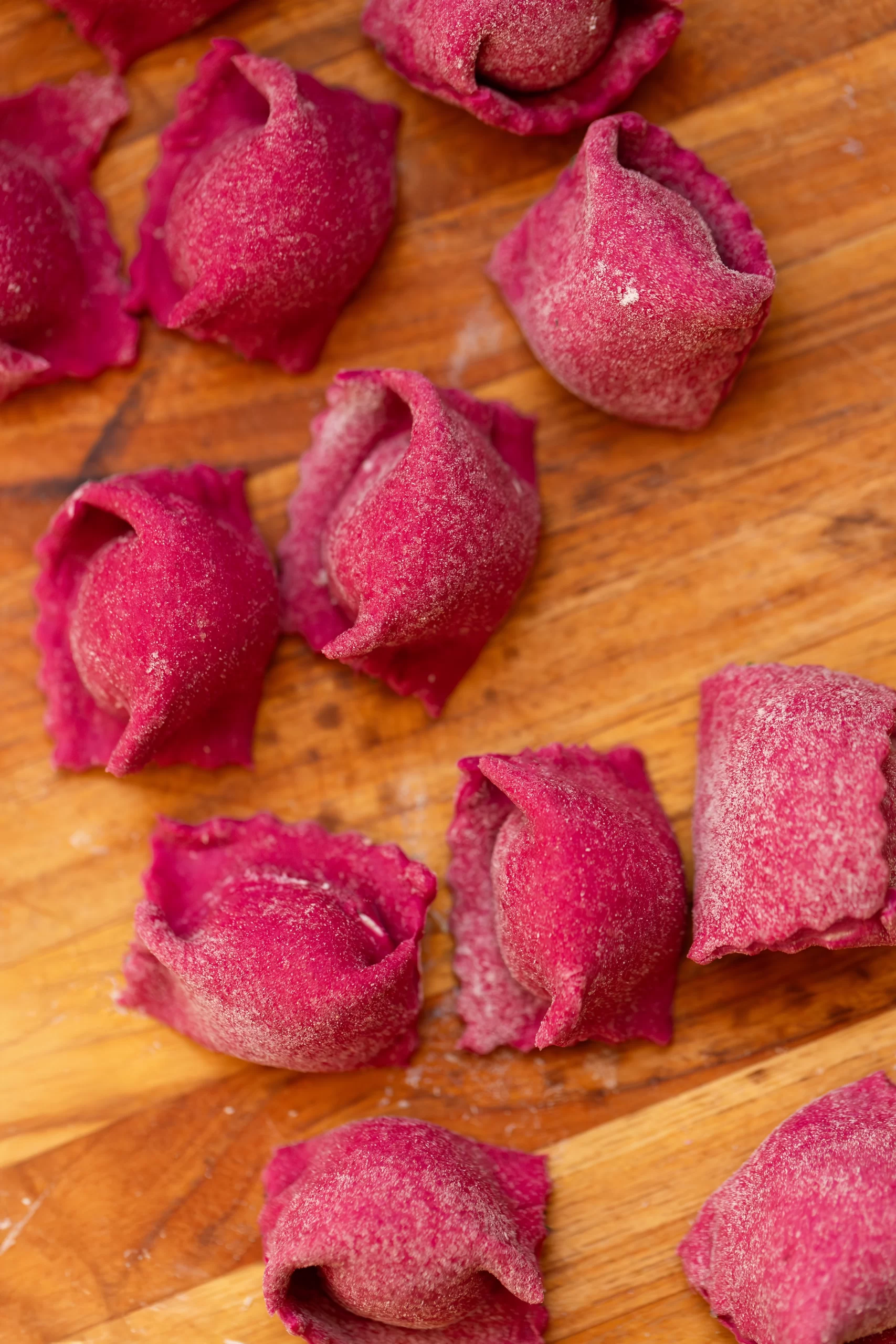 Agnolotti de Beterraba