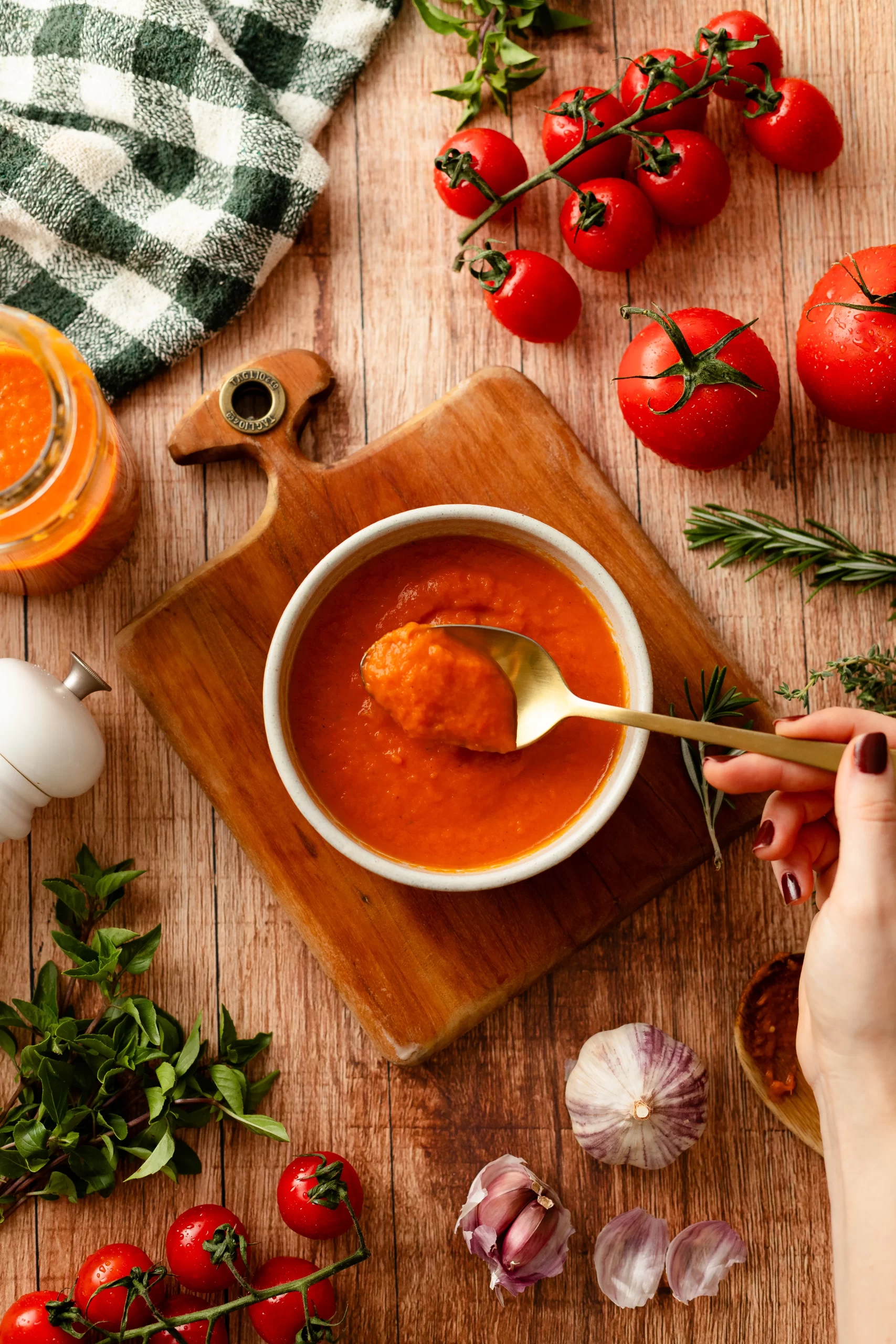 Molho de Tomate caseiro