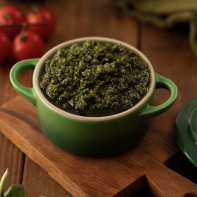 molho pesto vegano sem lactose