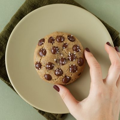 cookie individual vegano